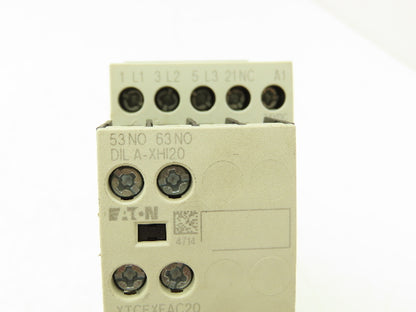 Eaton XTCEXFAC20 | XTCE012B01 | XTOB004BC1 Overload Relay Contactor 2.4-4A