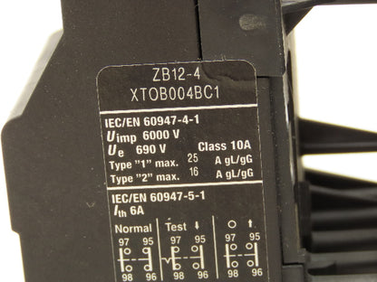 Eaton XTCEXFAC20 | XTCE012B01 | XTOB004BC1 Overload Relay Contactor 2.4-4A