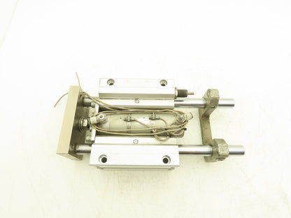 SMC MGGLB50-100-M9BWL Pneumatic External Guided Cylinder 50mm Bore 100mm Stroke