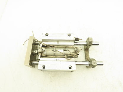 SMC MGGLB50-100-M9BWL Pneumatic External Guided Cylinder 50mm Bore 100mm Stroke