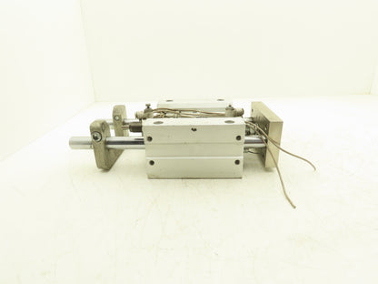 SMC MGGLB50-100-M9BWL Pneumatic External Guided Cylinder 50mm Bore 100mm Stroke