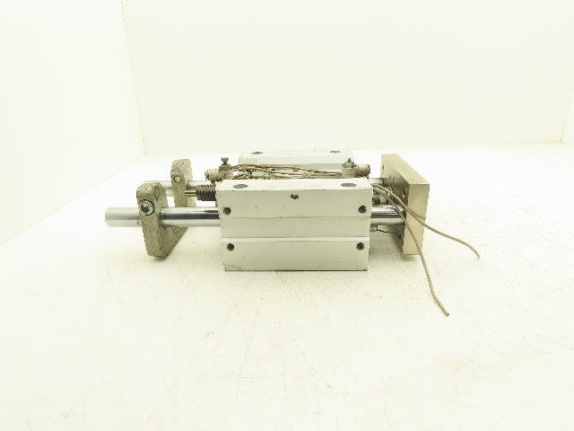 SMC MGGLB50-100-M9BWL Pneumatic External Guided Cylinder 50mm Bore 100mm Stroke