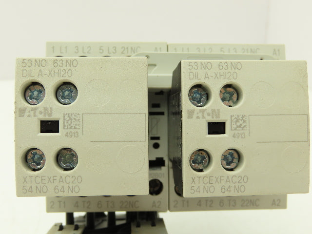 Eaton XTOB004BC1 Overload Relay Reversing Contactor 2.4-4A