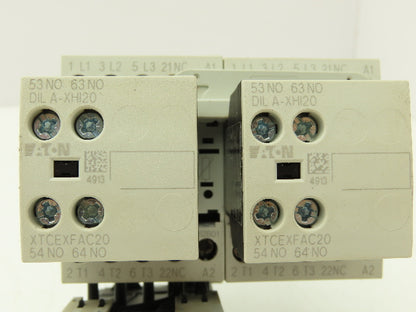 Eaton XTOB004BC1 Overload Relay Reversing Contactor 2.4-4A