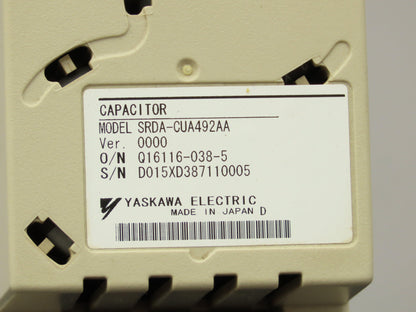 Yaskawa SRDA-CUA492AA Capacitor 12A For DX200 Robot Controller