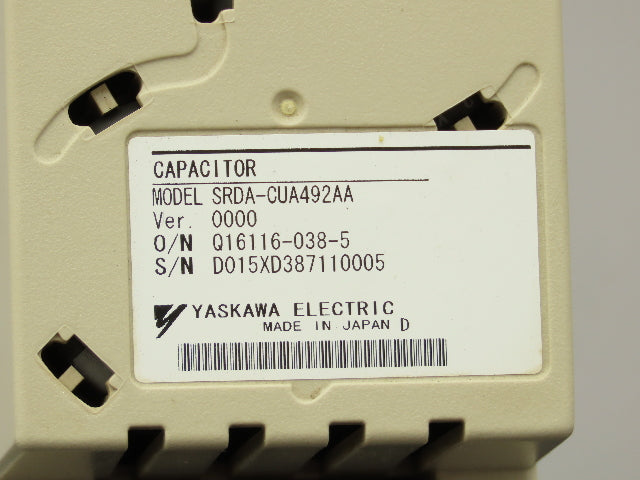 Yaskawa SRDA-CUA492AA Capacitor 12A For DX200 Robot Controller