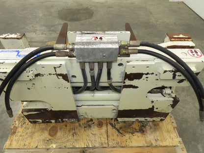 Cascade 35D-FP-03A Fork Positioner Forklift Attachment 3500lbs 42" Forks 69" OD