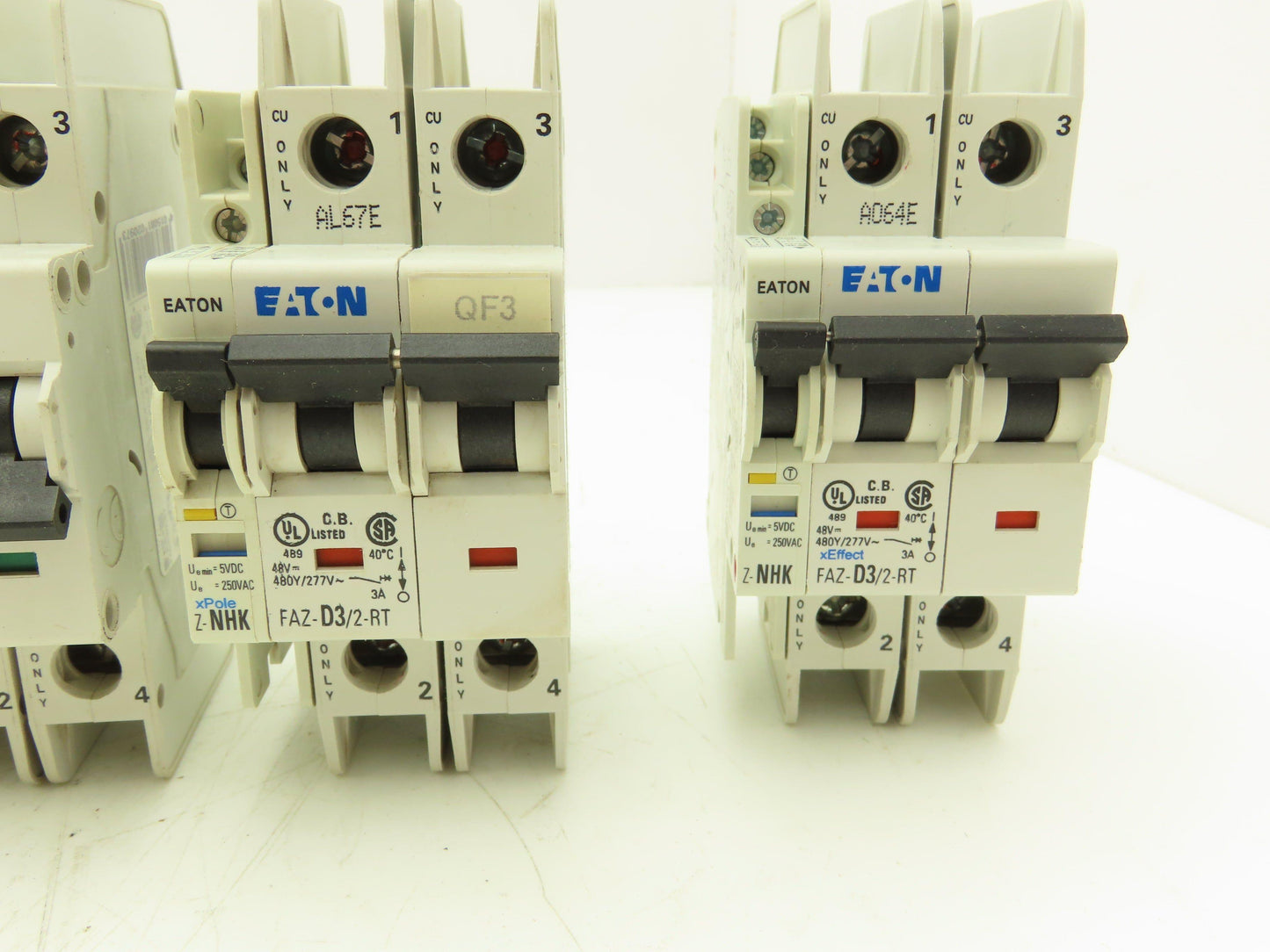 Eaton Z-NHK | FAZ-D3/2-RT Circuit Breaker Auxiliary Contact 2-Pole Lot of 8