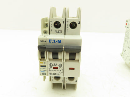 Eaton Z-NHK | FAZ-D3/2-RT Circuit Breaker Auxiliary Contact 2-Pole Lot of 8