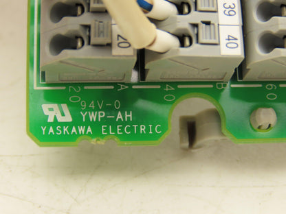 Yaskawa YWP-AH Cable Connector Terminal 100 Pin Rev A DIN Mountable Lot of 3