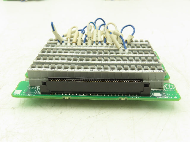 Yaskawa YWP-AH Cable Connector Terminal 100 Pin Rev A DIN Mountable Lot of 3