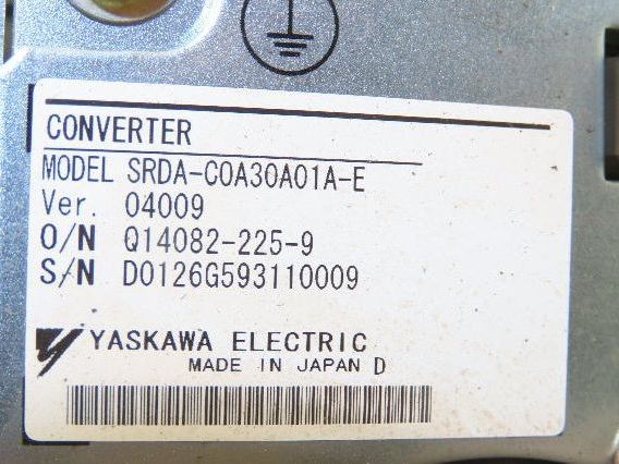Yaskawa SRDA-C0A30A01A-E DC Converter Robot Rectifier Capacitor