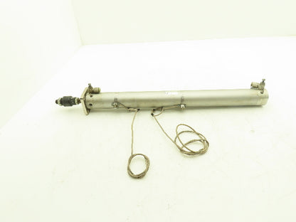 SMC Pneumatic Cylinder 40mm Bore 400mm Stroke 16mm Rod End Lock