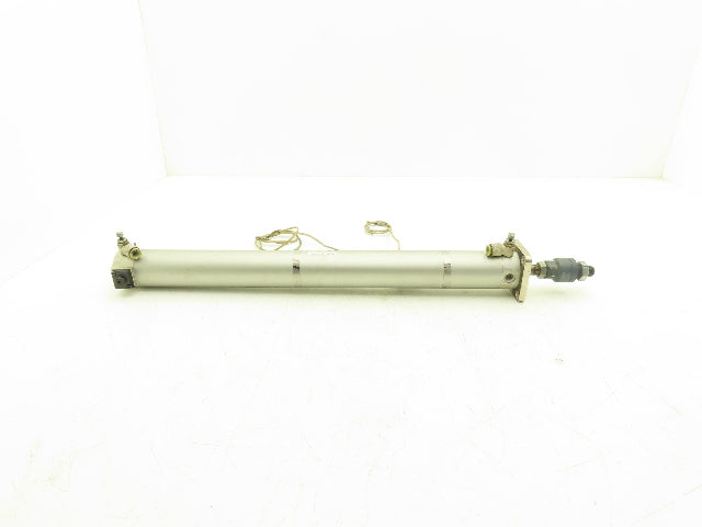 SMC Pneumatic Cylinder 40mm Bore 400mm Stroke 16mm Rod End Lock