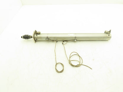 SMC Pneumatic Cylinder 40mm Bore 400mm Stroke 16mm Rod End Lock