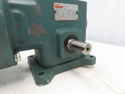 Leeson 121067.00 Gearmotor 10:1 Tigear Reducer 1Hp 230/460V 3PH 143TC RH MR94759