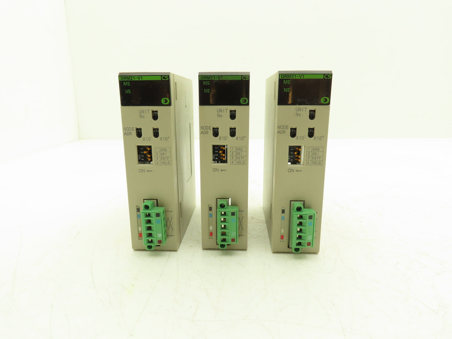Omron CS1W-DRM21-V1 DeviceNet Unit 24VDC 0.5W Ver 1.1 Lot of 3