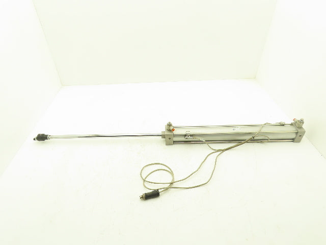 SMC NCDA1B2001800 Double Acting Pneumatic Air Cylinder 2" Bore 18" Stroke 250PSI