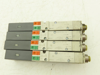 SMC SQ2231D-5D1-C8 Pneumatic 5 Port 2 Pos Double Solenoid Valve 24VDC Lot of 4