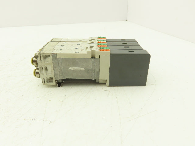 SMC SQ2231D-5D1-C8 Pneumatic 5 Port 2 Pos Double Solenoid Valve 24VDC Lot of 4