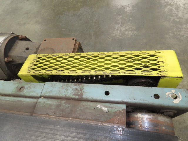 Roach 33"x 36" Slider Bed Conveyor 27" Belt .5Hp 230/460V 3PH End Drive 55 FPM