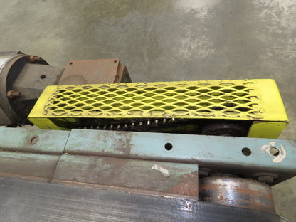 Roach 33"x 36" Slider Bed Conveyor 27" Belt .5Hp 230/460V 3PH End Drive 55 FPM