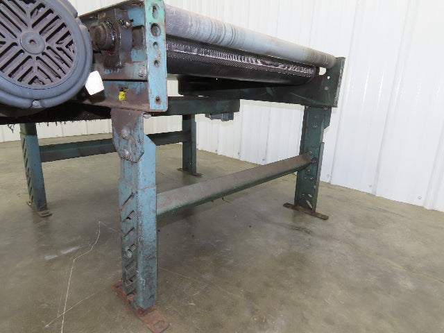Roach 33"x 36" Slider Bed Conveyor 27" Belt .5Hp 230/460V 3PH End Drive 55 FPM