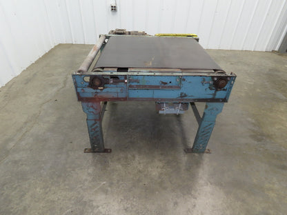 Roach 33"x 36" Slider Bed Conveyor 27" Belt .5Hp 230/460V 3PH End Drive 55 FPM