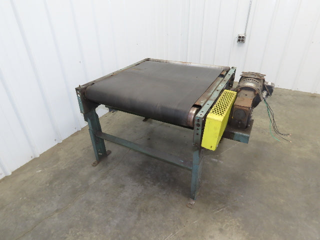 Roach 33"x 36" Slider Bed Conveyor 27" Belt .5Hp 230/460V 3PH End Drive 55 FPM