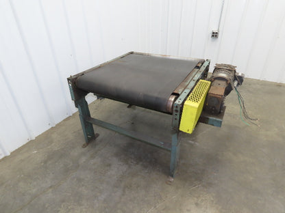 Roach 33"x 36" Slider Bed Conveyor 27" Belt .5Hp 230/460V 3PH End Drive 55 FPM