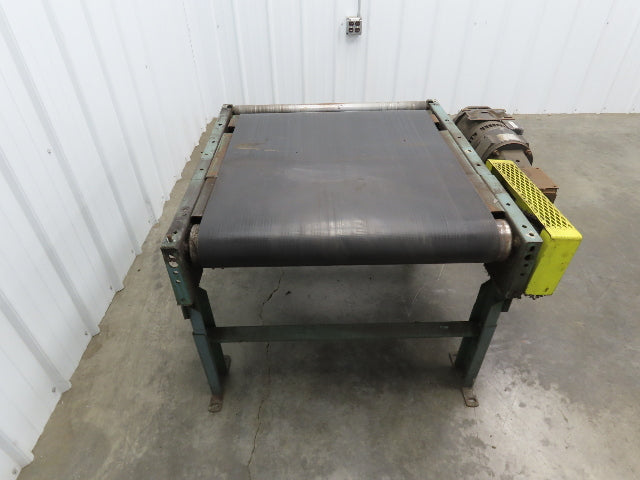 Roach 33"x 36" Slider Bed Conveyor 27" Belt .5Hp 230/460V 3PH End Drive 55 FPM