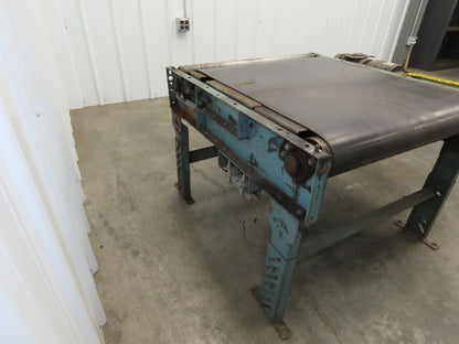 Roach 33"x 36" Slider Bed Conveyor 27" Belt .5Hp 230/460V 3PH End Drive 55 FPM