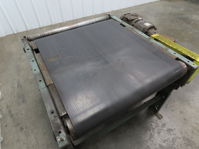 Roach 33"x 36" Slider Bed Conveyor 27" Belt .5Hp 230/460V 3PH End Drive 55 FPM