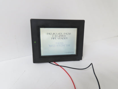 Keyence VT3-Q5S Interface Touch Panel PLC 24vDC 650mA *Cracked Housing
