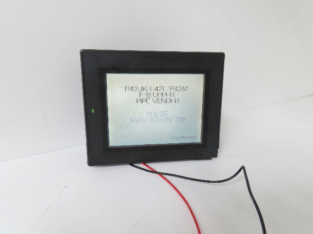 Keyence VT3-Q5S Interface Touch Panel PLC 24vDC 650mA *Cracked Housing