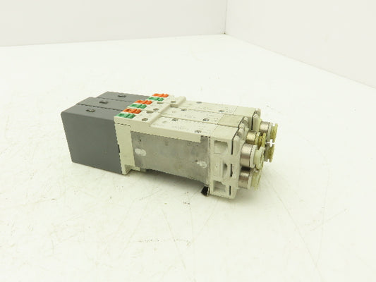 SMC SQ2231D-5D1-C8 Pneumatic 5 Port 2 Pos. Double Solenoid Valve 24V Lot of 3