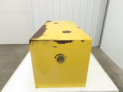 Justrite 25801 Yellow Flammable Safety Cabinet 12 Gallon Liquid Piggyback