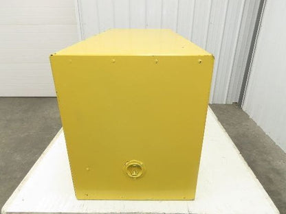 Eagle ADD-15 Yellow Flammable Safety Cabinet 15 Gallon Liquid Piggyback