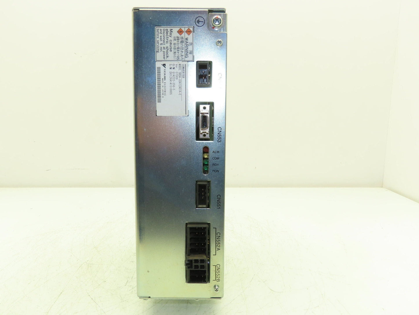 Yaskawa Electric SRDA-C0A12A01A-E ServoPack Converter Drive Ver 07009