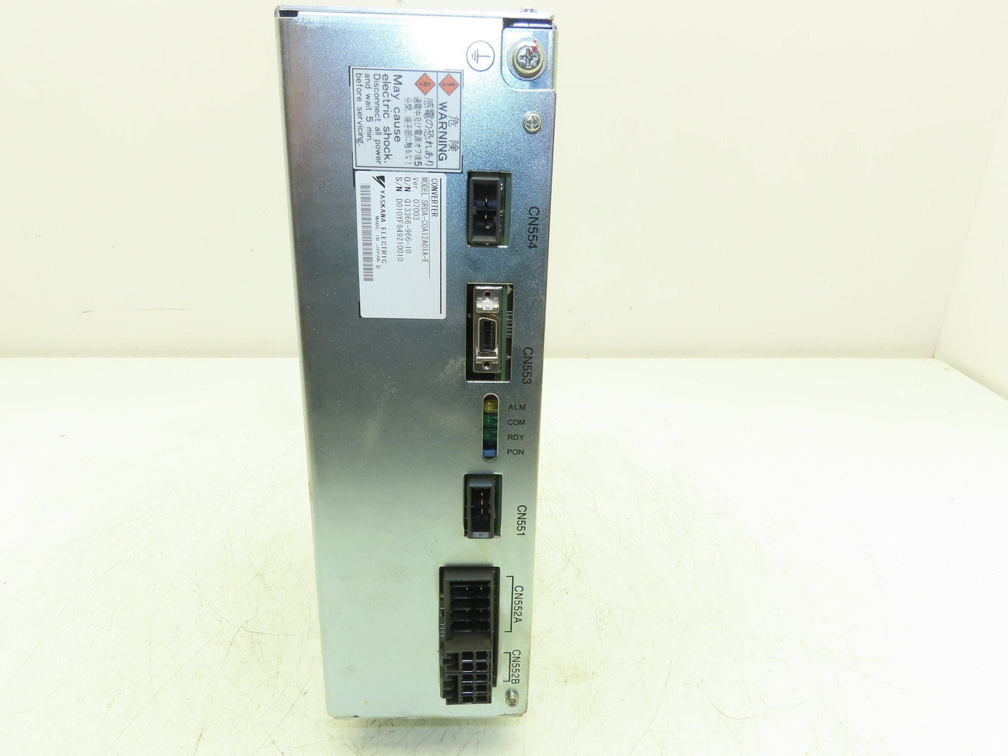 Yaskawa Electric SRDA-C0A12A01A-E ServoPack Converter Drive Ver 07003