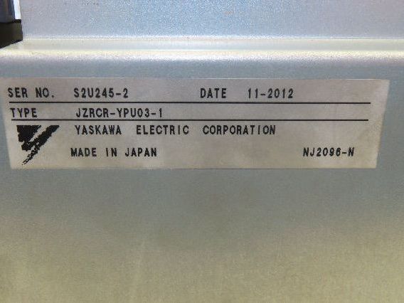 Yaskawa Electric JZRCR-YPU03-1 Power Contactor On/Off Unit Assembly DX100 FS100