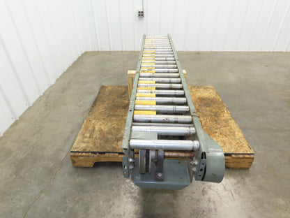 Hytrol 12"x 72" Accumulation Conveyor 1-3/8" Roller 10"BF V-Belt Drive 230/460V