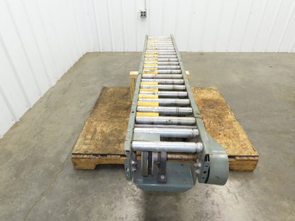 Hytrol 12"x 72" Accumulation Conveyor 1-3/8" Roller 10"BF V-Belt Drive 230/460V