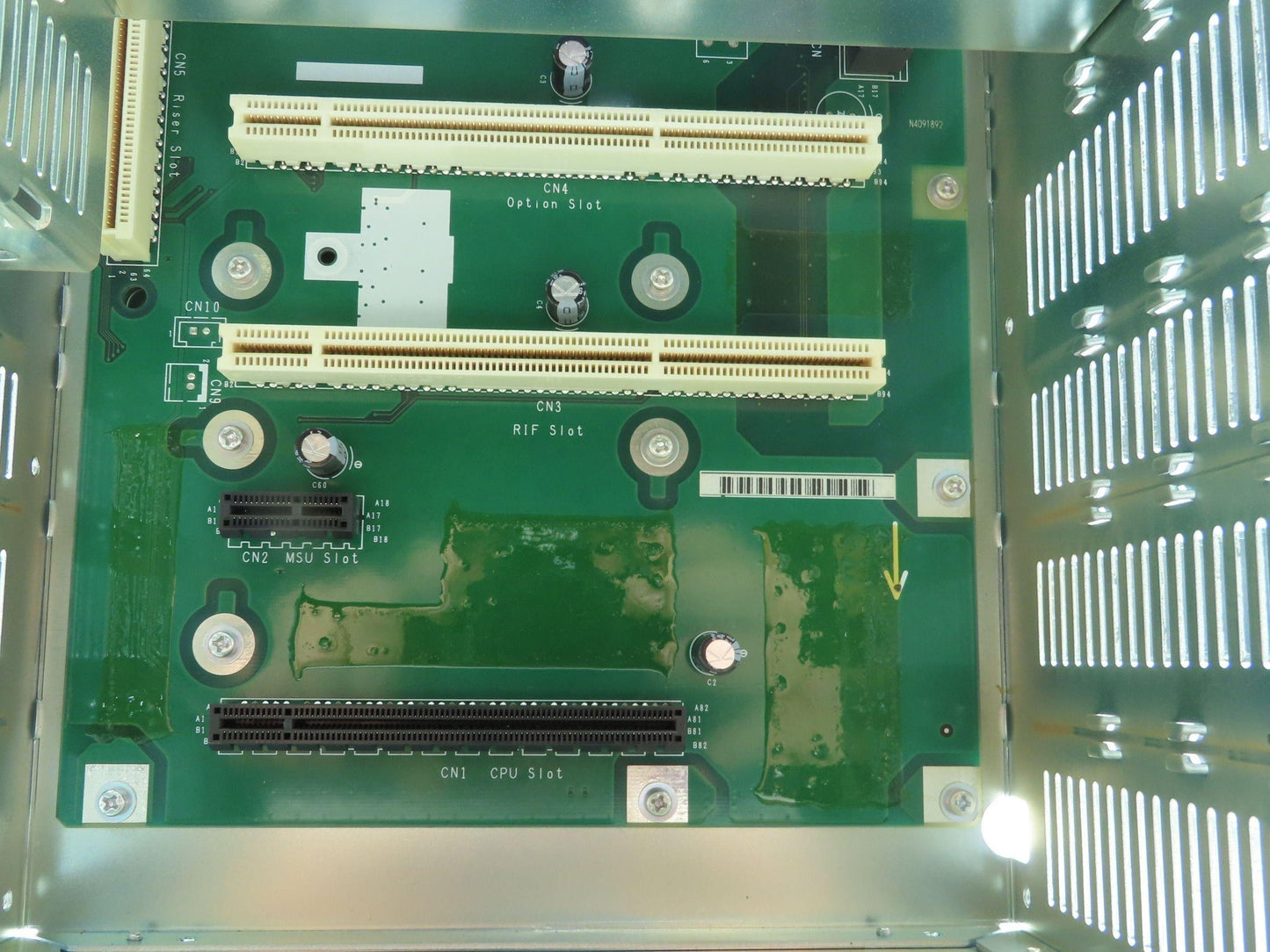 Yaskawa YRK21-1E Robot Servo Slot Rack Chassis Backplane
