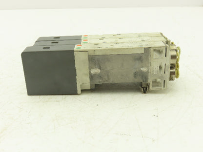 SMC SQ2231D-51-C6 Pneumatic 5 Port 2 Pos. Double Solenoid Valve 24V Lot of 3