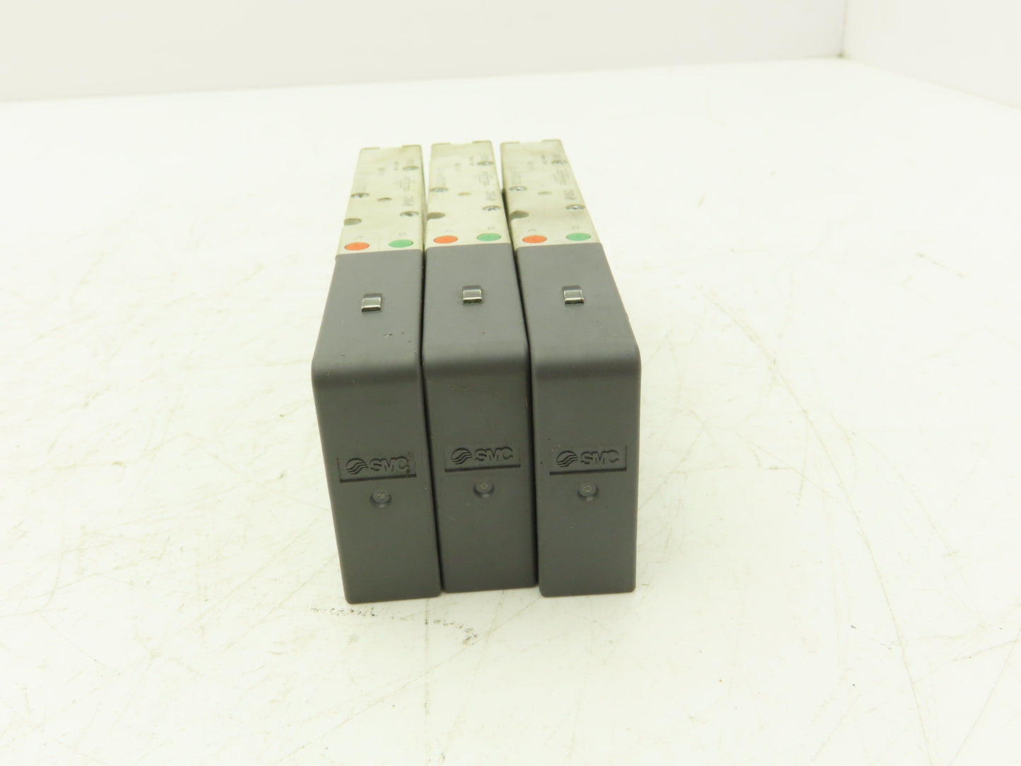SMC SQ2231D-51-C6 Pneumatic 5 Port 2 Pos. Double Solenoid Valve 24V Lot of 3