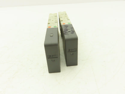 SMC SQ2231D-51-C6 Pneumatic 5 Port 2 Pos. Double Solenoid Valve 24V Lot of 2