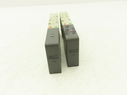 SMC SQ2231D-51-C6 Pneumatic 5 Port 2 Pos. Double Solenoid Valve 24V Lot of 2