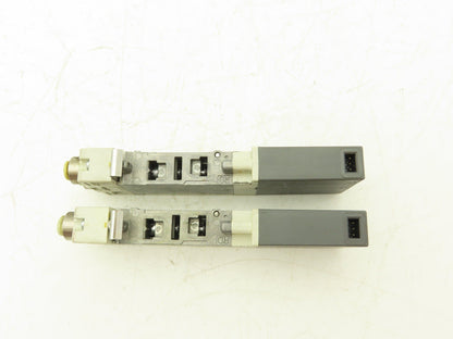 SMC SQ2231D-51-C6 Pneumatic 5 Port 2 Pos. Double Solenoid Valve 24V Lot of 2