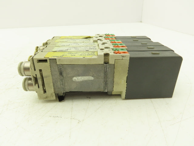 SMC SQ2231D-5D-C6 Pneumatic 5 Port 2 Pos. Double Solenoid Valve 24V Lot of 5
